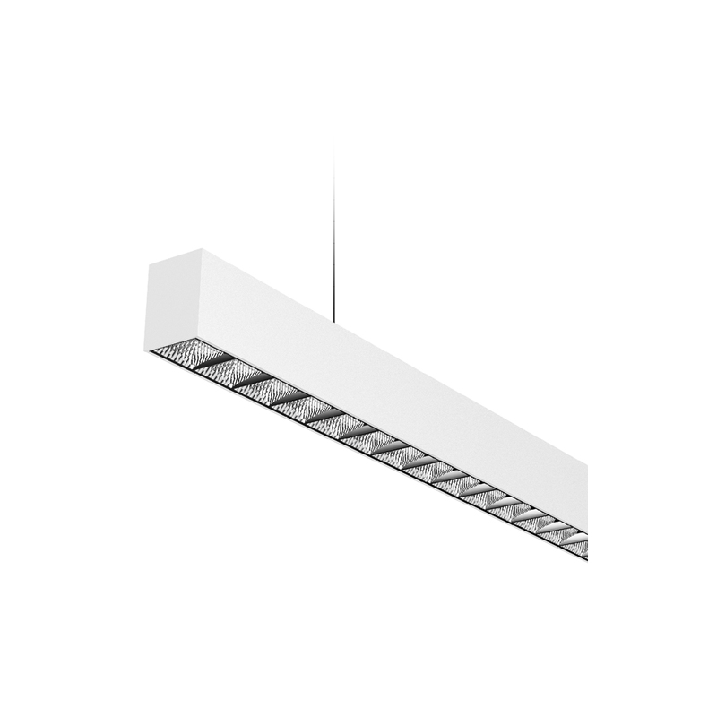 Kosnic Nile II 3 in 1 DALI Up/Down Reflector LED Batten 55W White