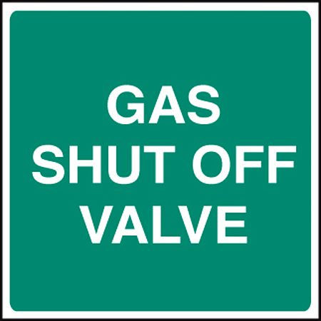 Gas shut off valve