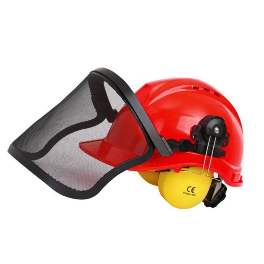 Neilsen CT5290 Safety Helmet With Visor And Ear Protection