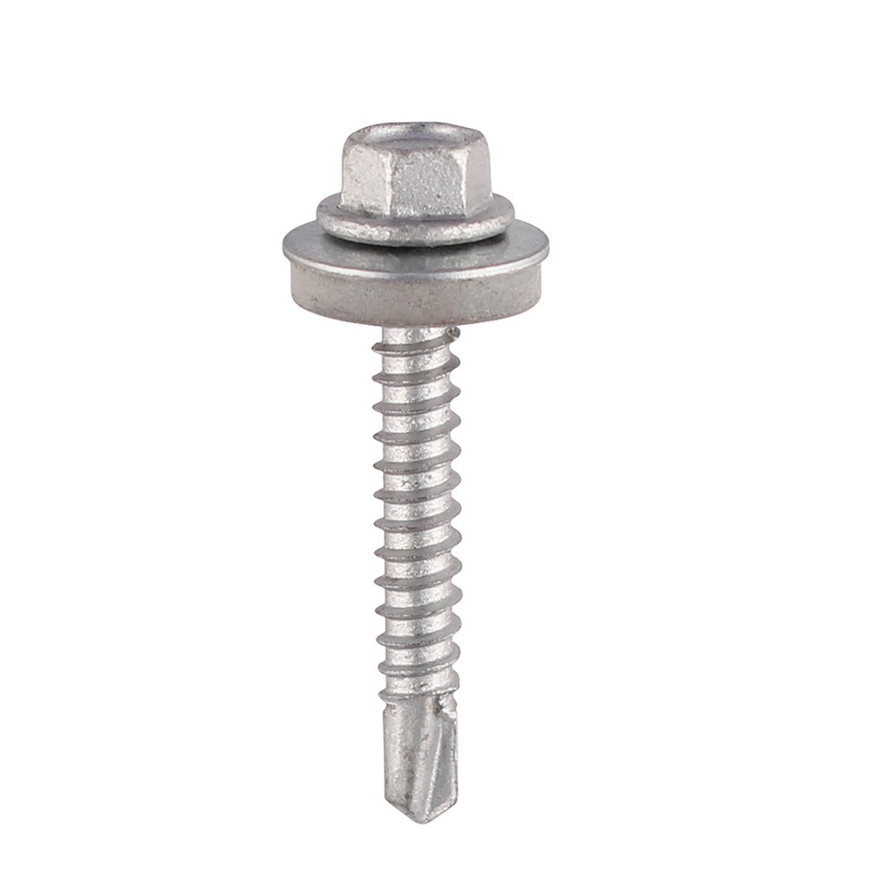 5.5 x 70mm Tek Screw - Self Drilling #3 with Flanged Hex Head (x100)