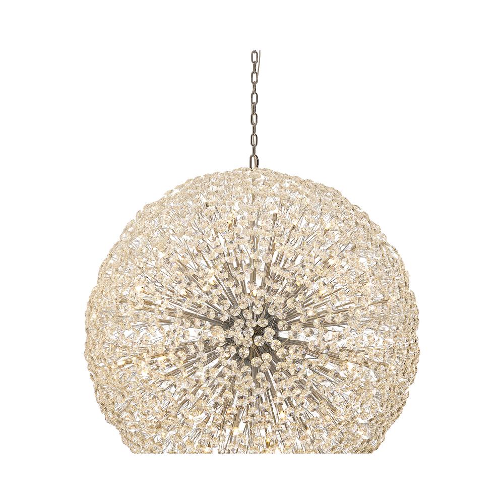 Luxuria Paramount 150cm Pendant 1.5m Sphere 84 Light G9 Polished Chrome / Crystal