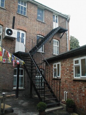 Structural Assessment Before Replacing External Metal Stairs