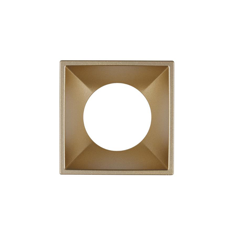 Aurora ANOVI Square Decorative Gold Bezel for Recessed/Surface Downlight