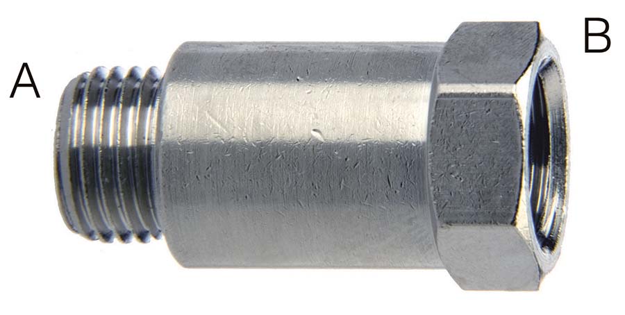 CAMOZZI Equal Connector Extended BSPP Male &#47; BSPP Female