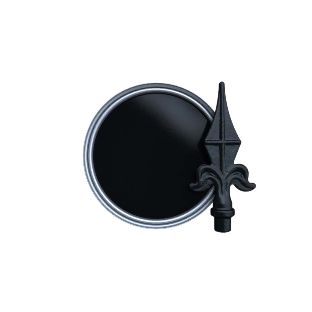 2.5L Black Brushable Enamel Brushable Satin Enamel