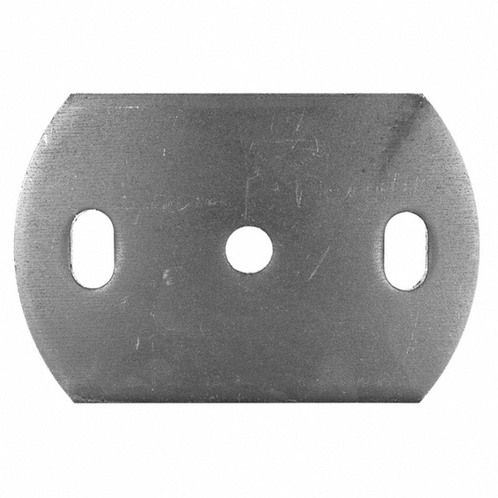 Rect. Plate - L 120 x W 80mm - 8mm Thick11mm Holes (3)