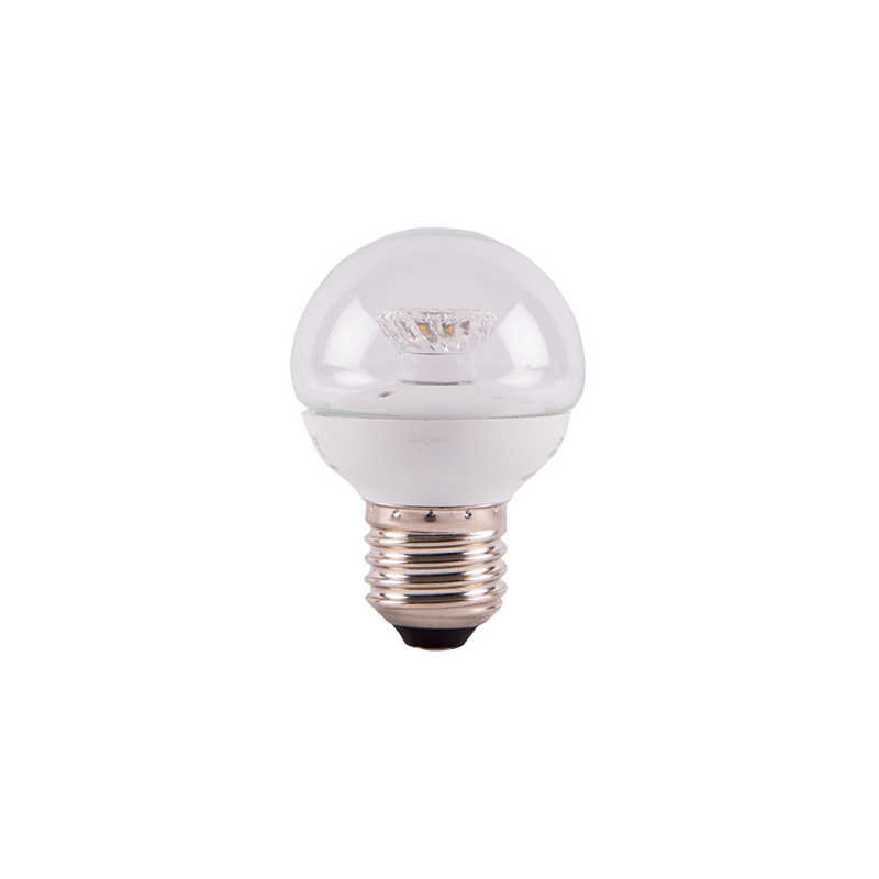 Bell Clear Round Dimmable LED Ball Bulb 2.1W E27 2700K