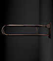 Rose Gold Removable Hinged Grab Bar (154RG)