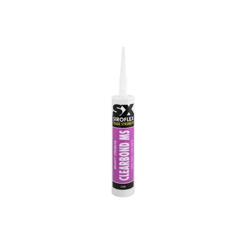 Unicrimp SX Mighty Strength Seal & Fix Clear Adhesive 290ml