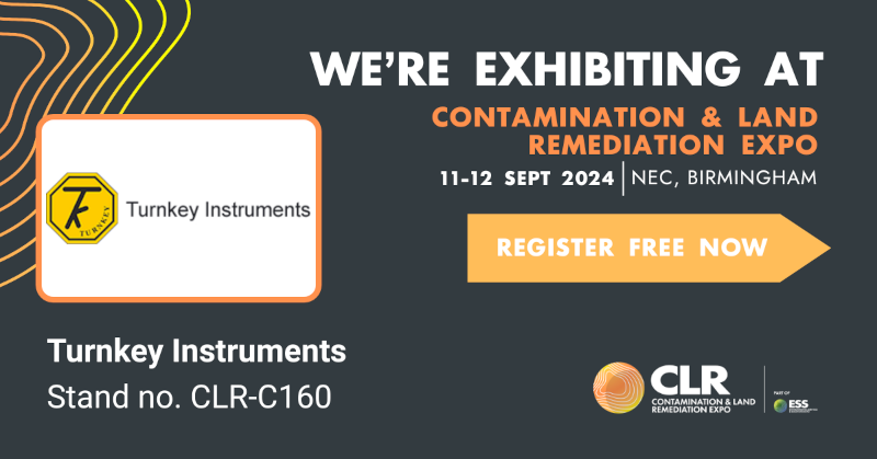 We're Exhibiting At Contamination &amp; Land Remidiation Expo