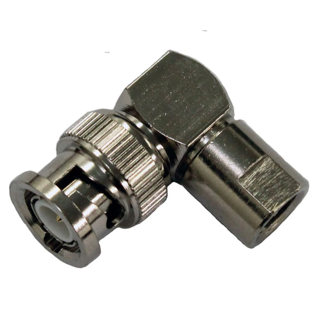 BNC Plug to FME Plug Right Angle Adaptor