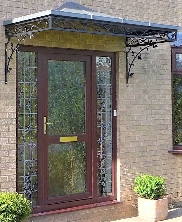 Decorative Wrought Iron Canopy