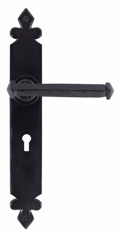 Anvil 33247 Black Tudor Lever Lock Set