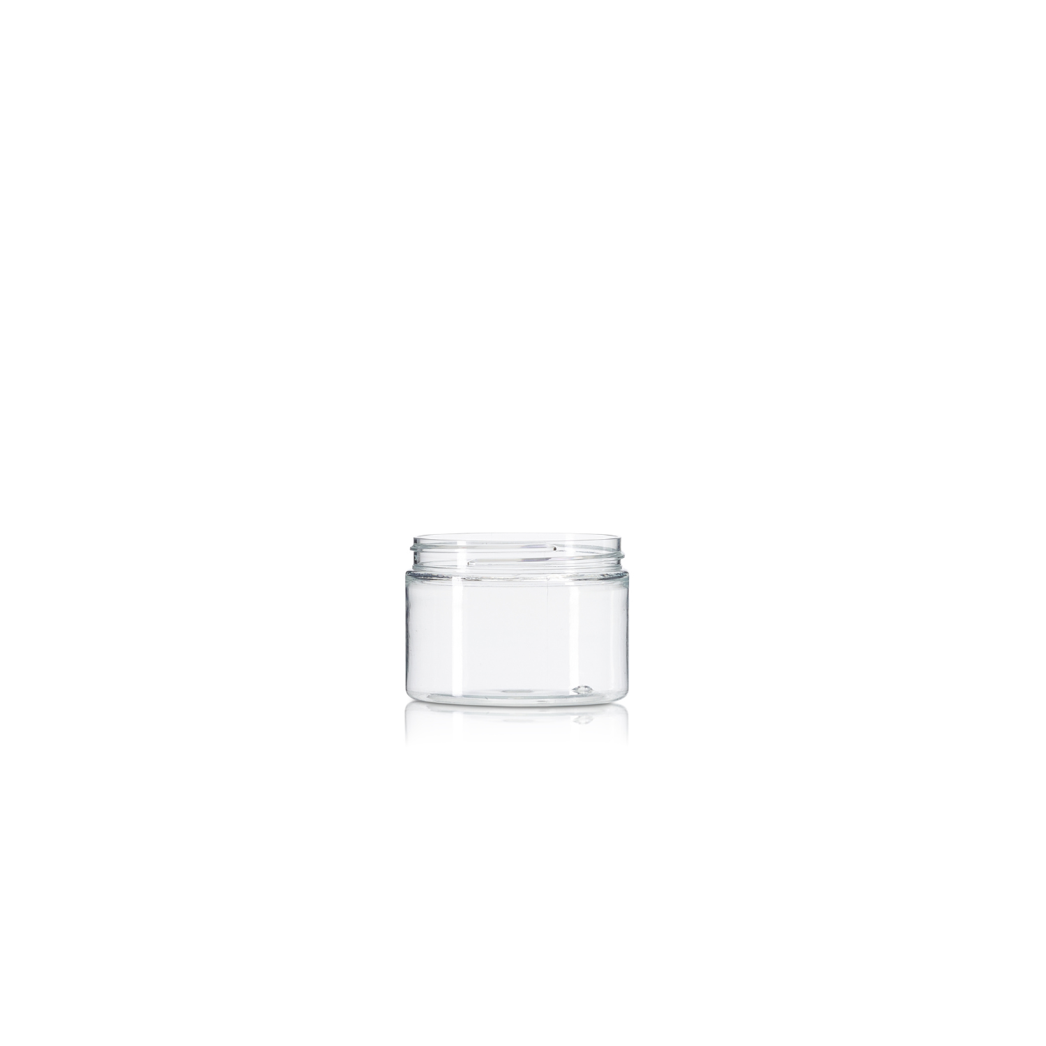150ml Clear PET Straight-Sided Jar - 70/400 neck