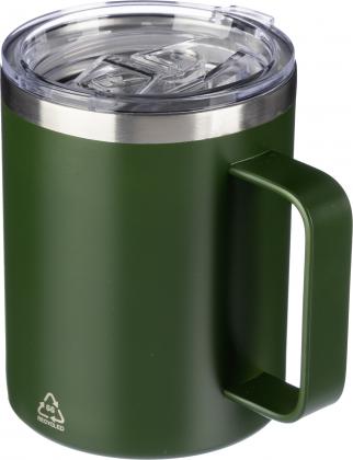 Recycled double walled travel mug (300 ml)
