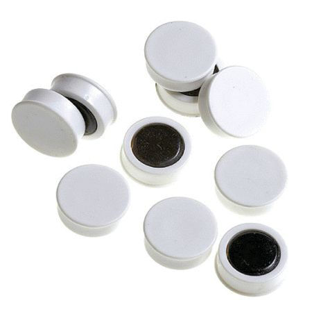 Magnets (Pack of 10 - white)