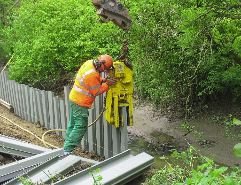 Plastic U Sheet Piles For Retaining Walls
