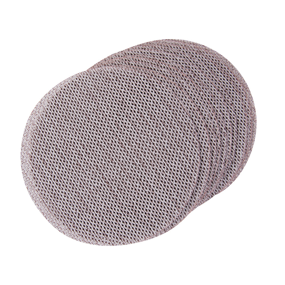 Triton 100 Grit Hook & Loop Mesh Sanding Disc 150mm 10pk