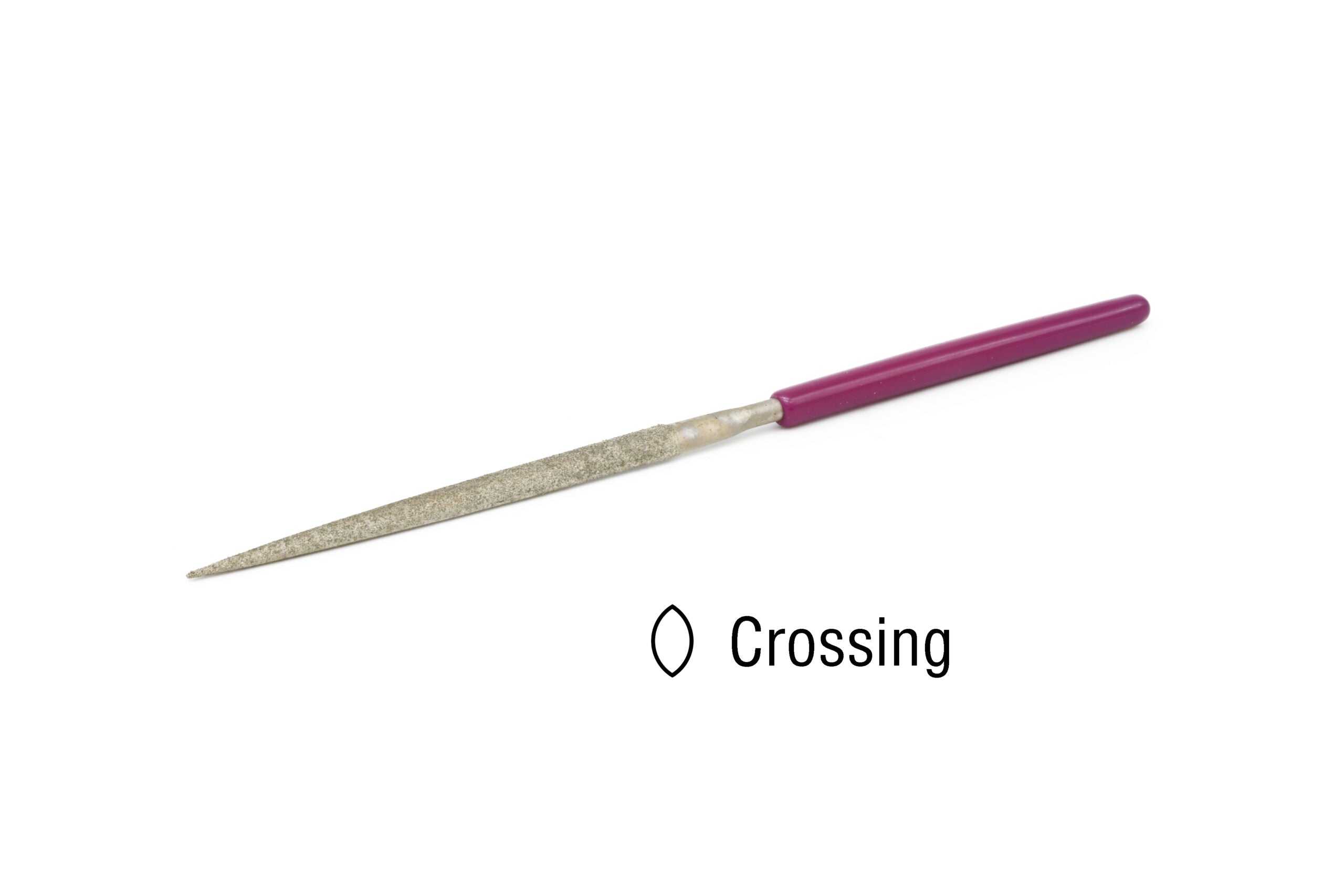 EZE-LAP Needle File Crossing  Coarse
