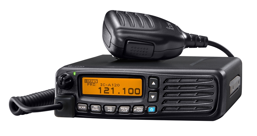 IC-A120E Panel Mount Aviation / Airband Radio