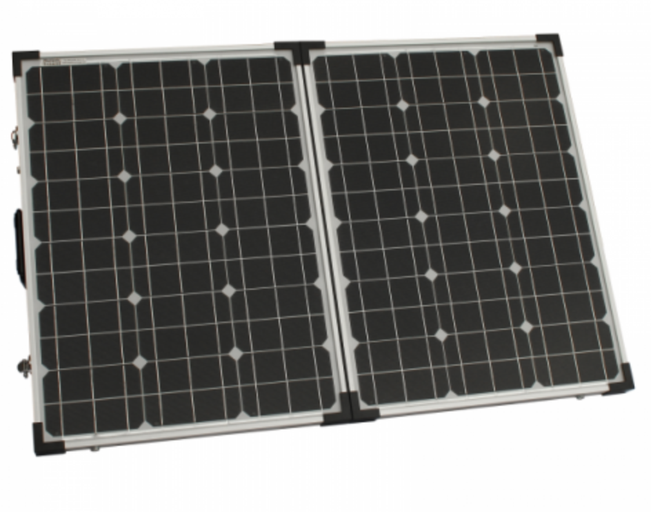 100w 12v/24v folding solar panel without a solar charge controller