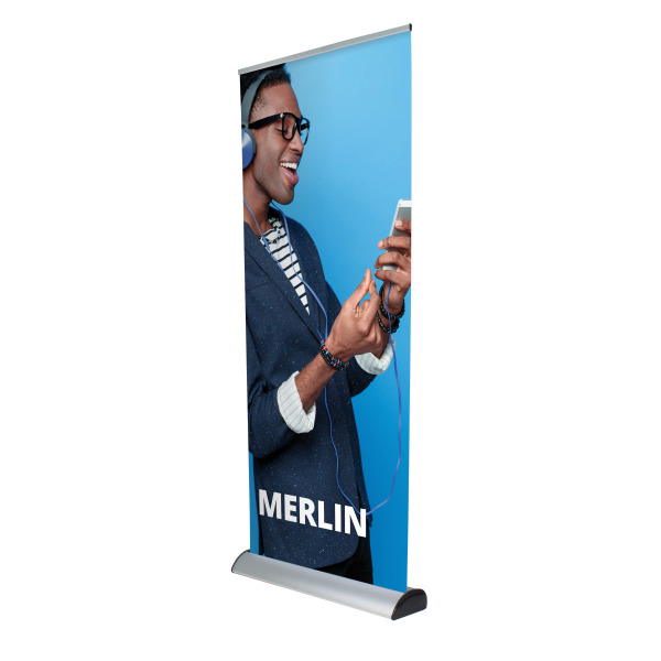 Easy Change Roller Cassette Merlin Banner Stand