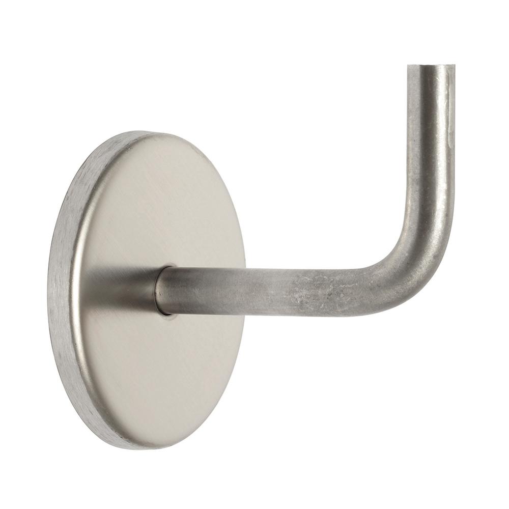 Handrail Bracket 77mm Stainless SteelSatin Finish C/W Cover Plate - 304 Grade