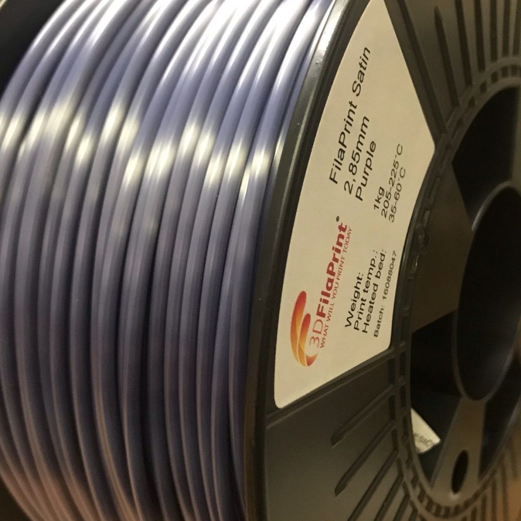 3D FilaPrint Satin Purple PLA 2.85mm 3D Printer Filament