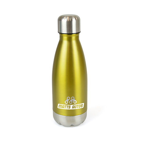 Ashford Coloured Stainless Steel Drinks Bottle - Engraved