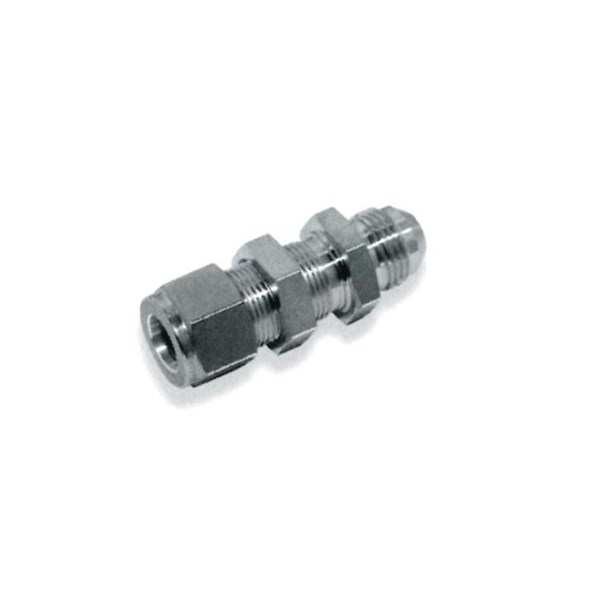 12mm OD Hy-Lok x 1/2" AN Bulkhead Union 316 Stainless Steel