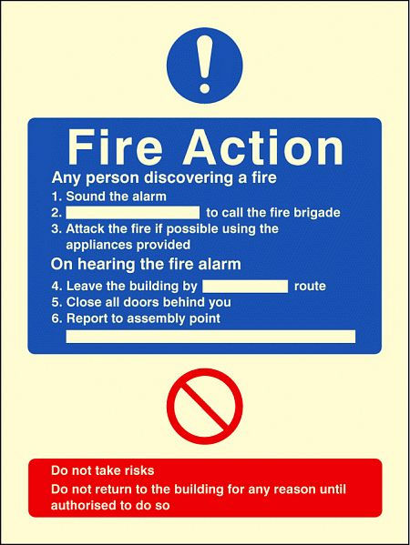 General fire action no lift