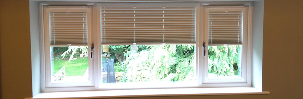 Suppliers of Conservatory Pleated Blinds UK