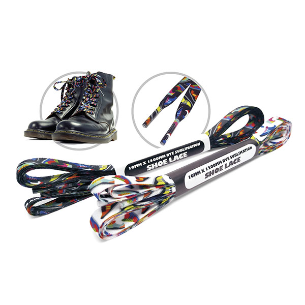 Dye Sublimation Printed Shoe Laces