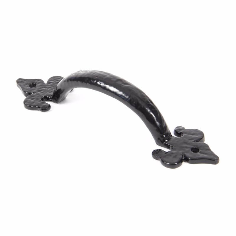 Anvil 73141 Black Fleur-De-Lys Pull Handle