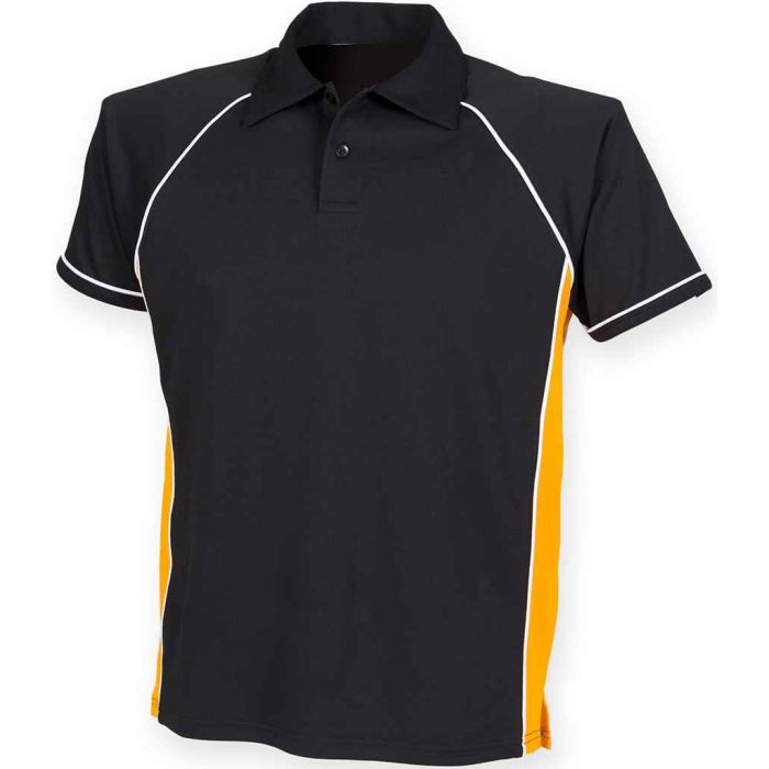 Finden and Hales Kids Performance Piped Polo Shirt