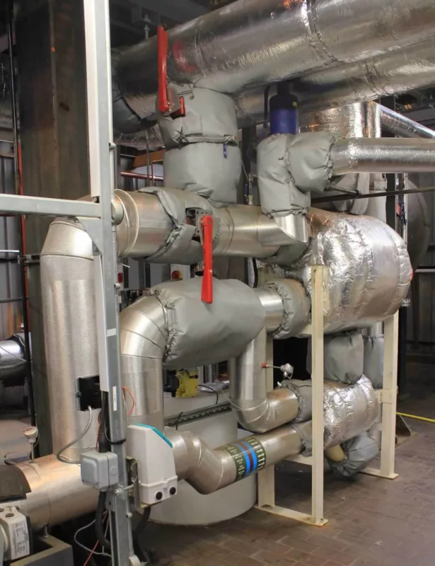Pipework Installation For District Heating