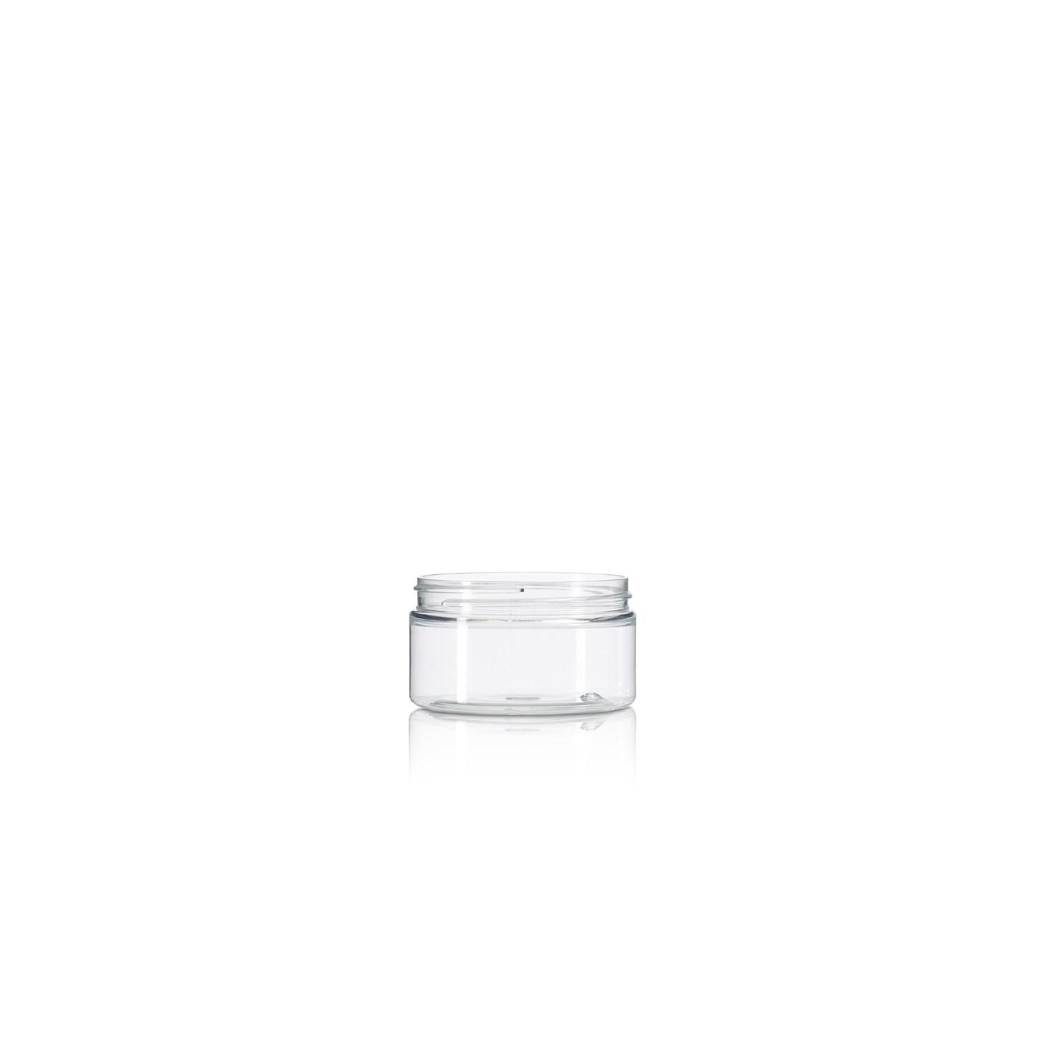 100ml Clear PET Straight-Sided Jar - 70/400 neck