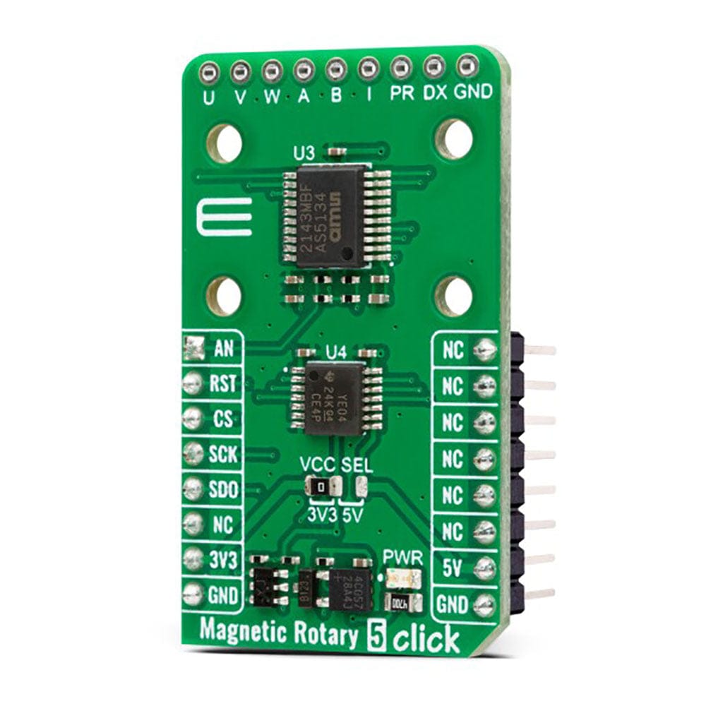Magnetic Rotary 5 Click Board