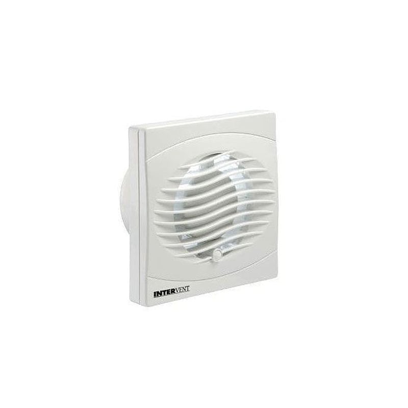 Manrose Intervent 100mm 4" Square Extractor Fan Timer