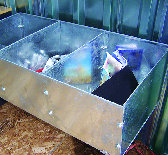 Storage Bin (1000mm wide x 300mm high x 460mm deep)