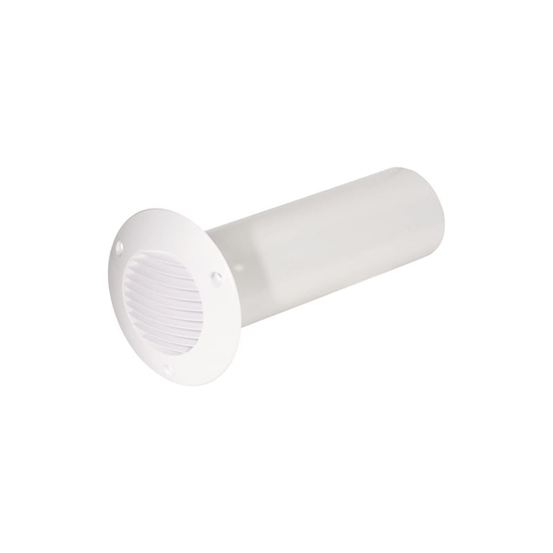 Airflow 100mm x 350mm Rigid Ducting with White Round Grille