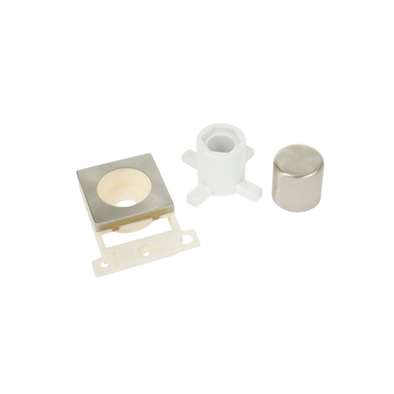 Click MiniGrid Ingot Dimmer Module Mounting Kit Satin Chrome