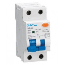 Residual Current Operated Circuit Breakers, 1 Pole + N B curve  Type A,RCBO's - NB1L-B40