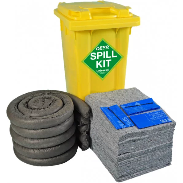 120 Litre EVO Recycled Wheelie Spill Kit EVO Recycled EVO Spill Kits