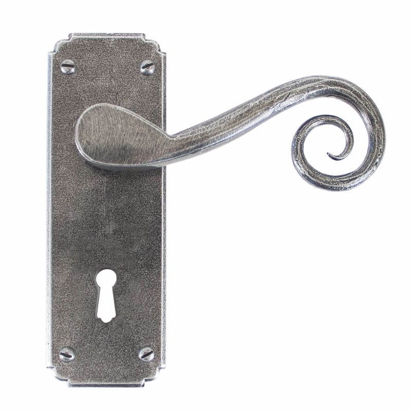 Anvil 33615 Pewter Monkeytail Lever Lock Set
