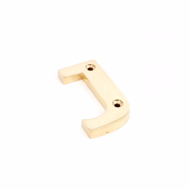 Anvil 83801J Pol. Brass Letter J