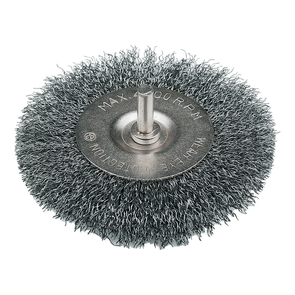 Silverline PB02 Rotary Steel Wire Wheel Brush 100mm