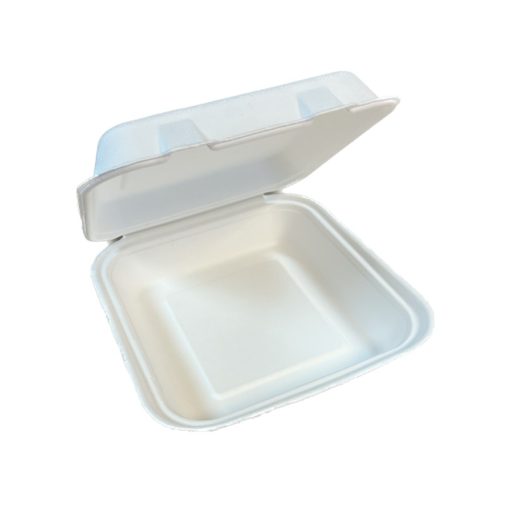 Suppliers Of Square Food Box Compostable - HB8 cased 250 For Hospitality Industry