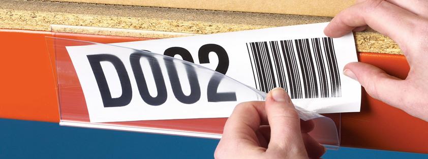 Self-Adhesive Ticket Holders for Warehouses