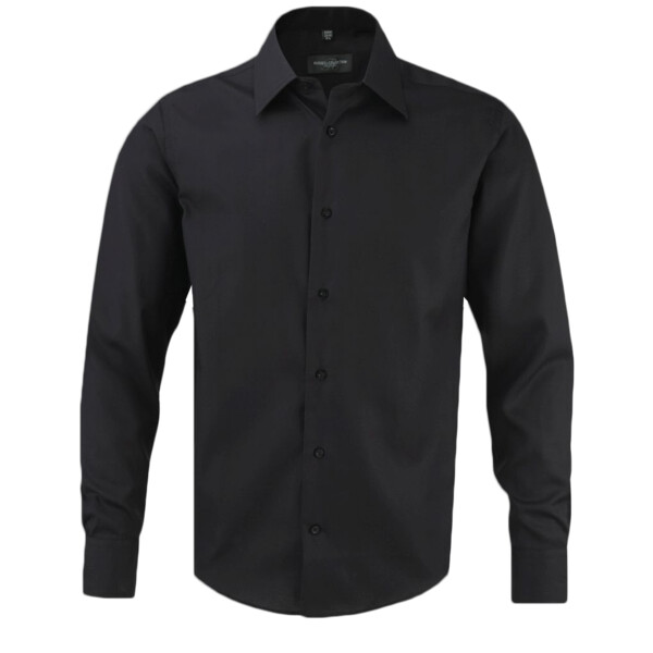 Russell Collection Long Sleeve Tailored Ultimate Non-Iron Shirt